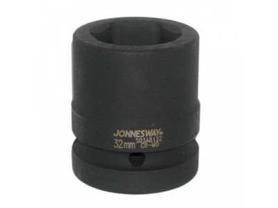 Головка торцевая ударная 1"DR, 32 мм, S03A8132 JONNESWAY от JONNESWAY Головка торцевая ударная 1"DR, 32 мм, S03A8132 JONNESWAY