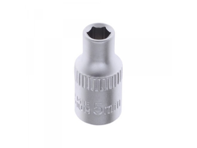 головка торцевая 6-гранная 1/4dr. 5мм от AV STEEL головка торцевая 6-гранная 1/4dr. 5мм