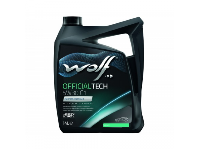 Моторное масло WOLF OFFICIALTECH 5W30 C1 4L от WOLF Моторное масло WOLF OFFICIALTECH 5W30 C1 4L