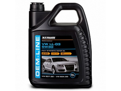 Моторное масло Xenum OEM-LINE VW 5W30 5литров от XENUM Моторное масло Xenum OEM-LINE VW 5W30 5литров